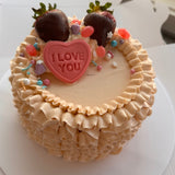 Valentine's Mini Round Cake for 2