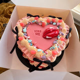 Valentine's Small Heart Cake - Serves 8-10