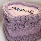 Vintage Heart Cake