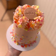 confetti birthday cake