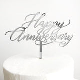 Acrylic Cake Topper - Engagement, Wedding, Anniversary - TMF Cake Designs