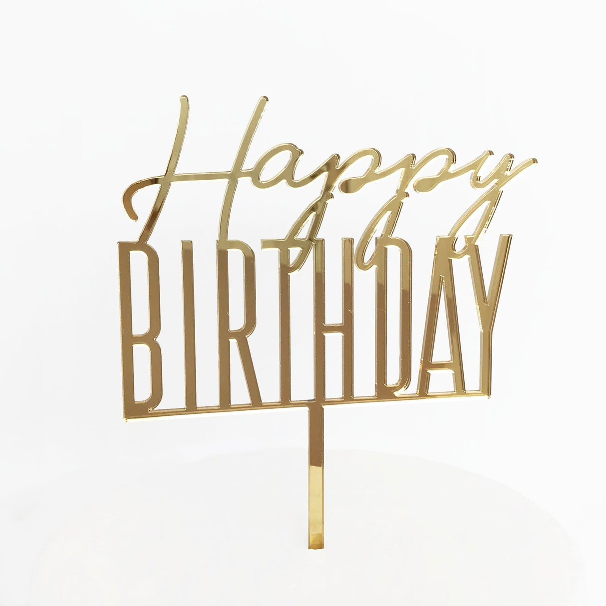 Acrylic Cake Toppers - Birthday - TMF Cake Designs